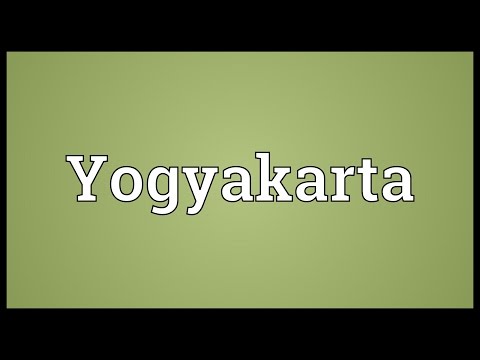 Yogyakarta Meaning