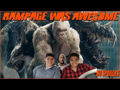 RAMPAGE WAS AWESOME no spoilers - BRO TALK with Zach Nagatani-  THE STUFF OF LEGEND
