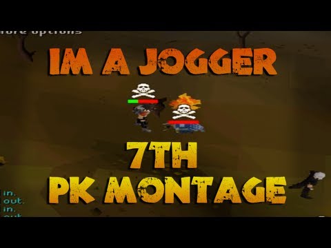 Im a Jogger's 7th PK MONTAGE | OLDSCHOOL RUNESCAPE PKING | 99 RANGE | 1 DEFENCE | MASSIVE HITS