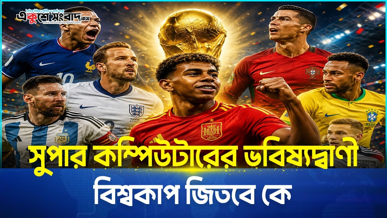  সুপার কম্পিউটারের ভবিষ্যদ্বাণী, বিশ্বকাপ জিতবে কে