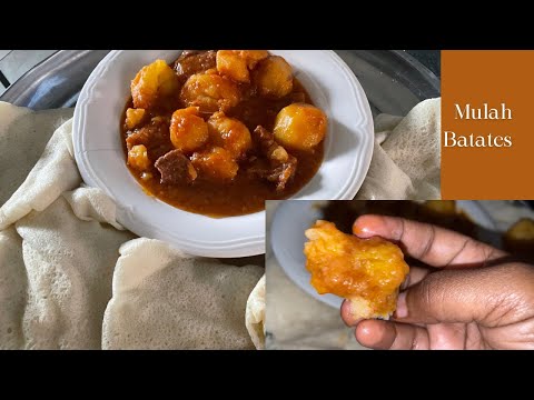 Irish potato stew Sudanese recipe || mullah Bathates || FI BET KEBIR