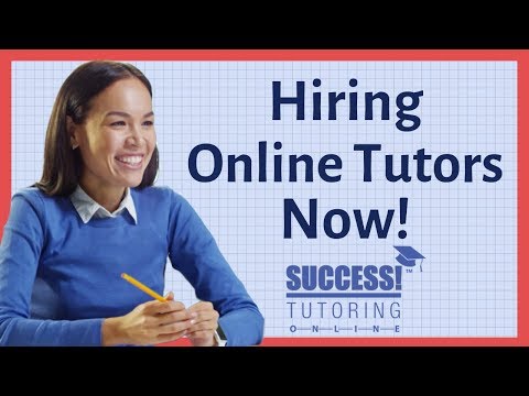 Now Hiring Online Tutors