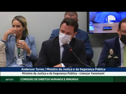 Ministro da Justiça presta esclarecimentos sobre a morte de crianças Yanomami em RR - 24/11/2021