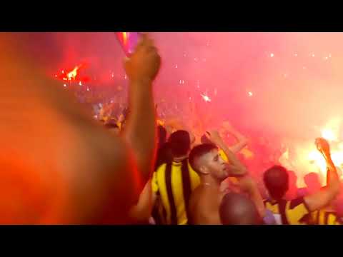 "Recibimiento peñarol nacional copa antel 2018" Barra: Barra Amsterdam • Club: Peñarol