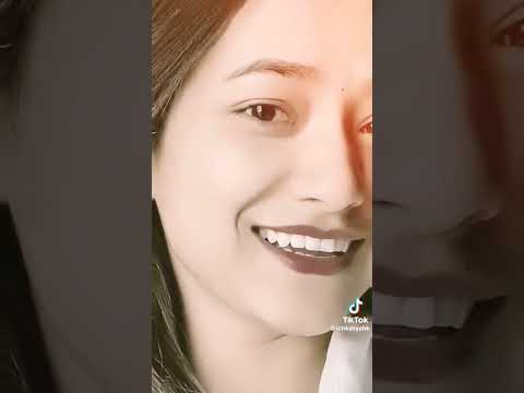 Jaba Dekhe Tyo muhar ||Beauti Queen||Tiktok Star  ||Her smile 😘🙂