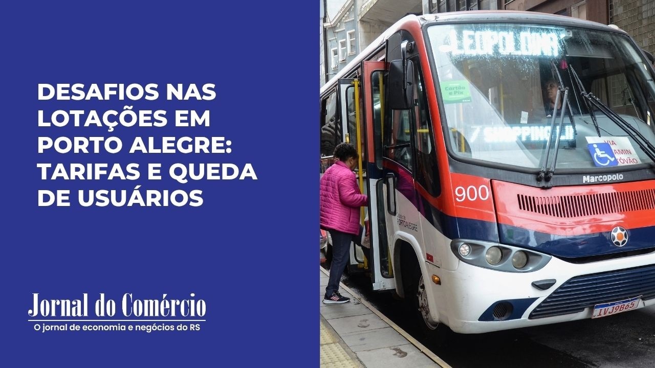 Desafios nas lotações em Porto Alegre: tarifas e queda de usuários