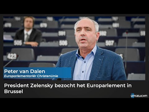 Uitgelicht! 09 februari 2023 - Peter van Dalen (CU) over bezoek Zelensky aan Brussel