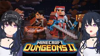 【Minecraft Dungeons II】初めてのダンジョンズだ！！！！【ぶいすぽ/一ノ瀬うるは】