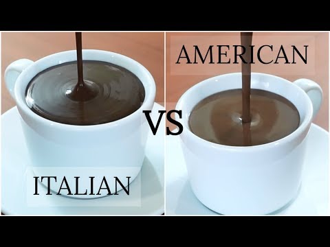 Hot Chocolate Recipe - AMERICAN VS ITALIAN HOT CHOCOLATE
