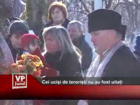 Cei uciși de teroriști nu au fost uitați
