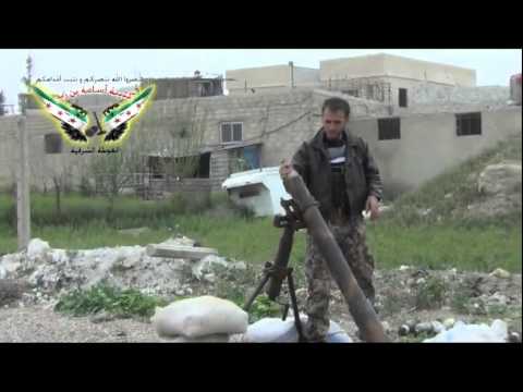 استهداف كتيبة أسامة بن زيد ولواء أبابيل حوران بقذائف الهاون مواقع قوات النظام في مدينة جرمانا في ريف دمشق