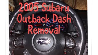 2006-2011 Subaru Outback & Legacy Instrument Cluster: Immobilizer
