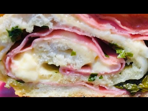 STROMBOLI DE MORTADELA Fácil y muy delicioso no te vas a arrepentir | Vane Fernández