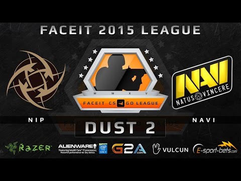 NiP vs NaVi - Dust 2 (FACEIT 2015 League)