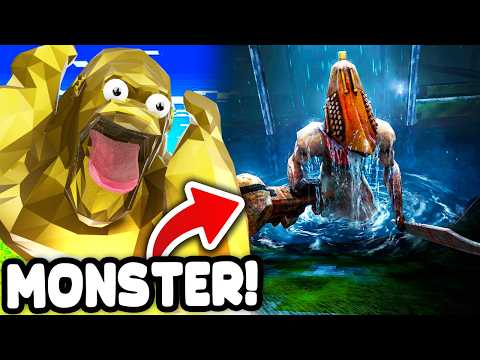 NEW BANANA HEAD MONSTER is DESTROYING THE WORLD of Animal Company! (Animal Company VR)