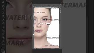 Remove Watermarks in #Photoshop #shorts