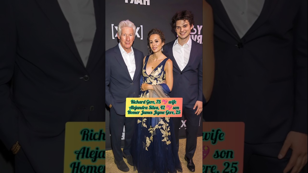 Gyönyörű képek Richard Gere-ről és hasonmása fiáról az évek során #rövidnadrágok