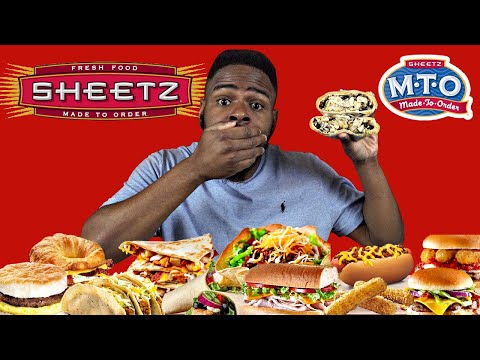 The ULTIMATE Sheetz (Gas Station) Food Review Taste Test | All The Popular Menu Items (17 Items)