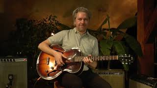Video thumbnail for Gibson ES-150 from 1942 presented by Tobias Hoffmann at Vintage Guitar Oldenburg by Vintage Guitar Oldenburg