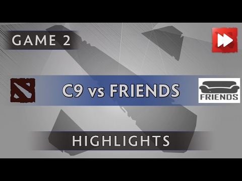 Cloud 9 vs Friends [Game 2] ProDotA Cup Series by Azubu.tv - Dota Highlights