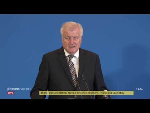 Horst Seehofer zur Versetzung von Hans-Georg Maaßen in den Ruhestand am 05.11.18