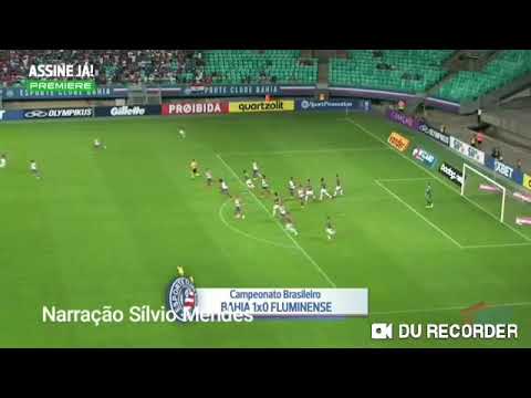 Bahia 3 x 2 Fluminense - Brasileirão 2019 / Narraçao Silvio Mendes - Rádio Metrópole