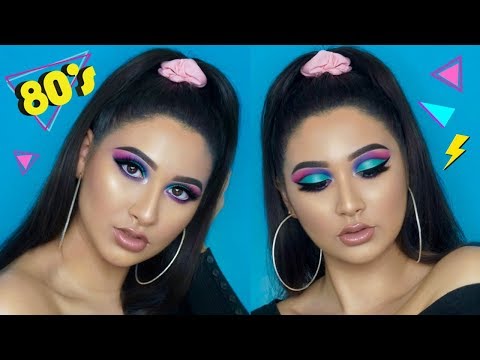 80's INSPIRED MAKEUP TUTORIAL | Dania Marie