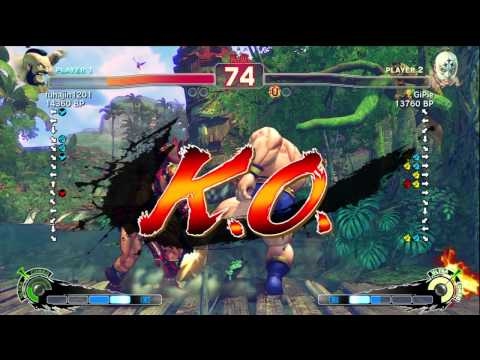 GiPie [ElFuerte] vs fuhajin1201 [Gief] SSF4 Japanese Online Ranked Matches - TRUE-HD