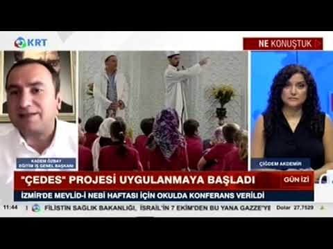 Genel Başkanımız Kadem Özbay, Krt Tv’de Çedes Projesi ile ilgili açıklamalarda bulundu.12/10/2023 | EĞİTİM İŞ