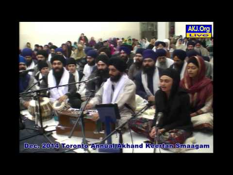 023 Toronto Dec. 2014 Smaagam - Tuesday Evening Keertan - Bh. Gurdeep Singh Jee Toronto