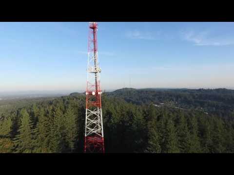 Sunrise at Council Crest Park via Drone