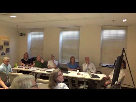 Weston MA Planning Board 7/10/2019
