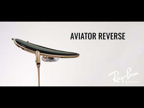 Ray-Ban Aviator Reverse : le tout premier verre concave posé sur des Ray-Ban iconiques