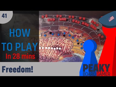 Peaky Boardgamer Episode #41 - Freedom! - How to play (English) 