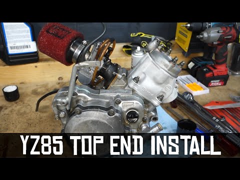 Yamaha YZ85 Top End Install