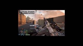 【BF6】「KORD 6P67」で「HS･ヘッドハンター：6＋2 キル」！ ( S3新･2点バースト カスタム ) 【#shorts】