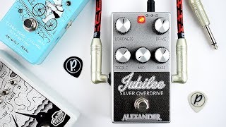 Video thumbnail for Alexander Pedals Jubilee Silver Overdrive by Pedal of the Day