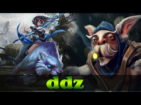 ddz 8300 MMR Mirana and Meepo - Dota 2