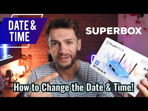 SUPERBOX: How to Set Date & Time