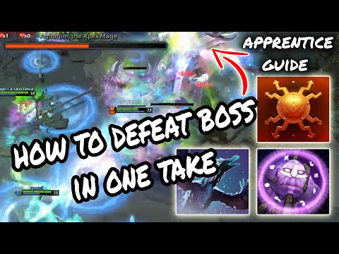 Dota 2 Summer Event 2020 - Aghanim Labyrinth - How to defeat BOSS in one take - Apprentice Guide