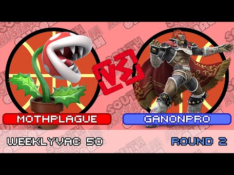 WeeklyVac 50 - SSBU - Mothplague (Piranha Plant) vs GanonPro (Ganondorf)