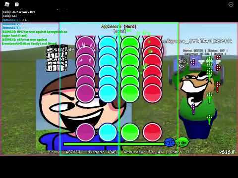 I just beat this guy on applecore (left side) mmm￼