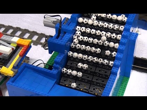 LEGO Great Ball Contraption / Rube Goldberg | BrickFair Alabama 2016
