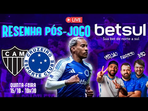 🔴 RESENHA PÓS-JOGO: ATLÉTICO-MG 1x1 CRUZEIRO! Com Virjão, Big e Fabrício
