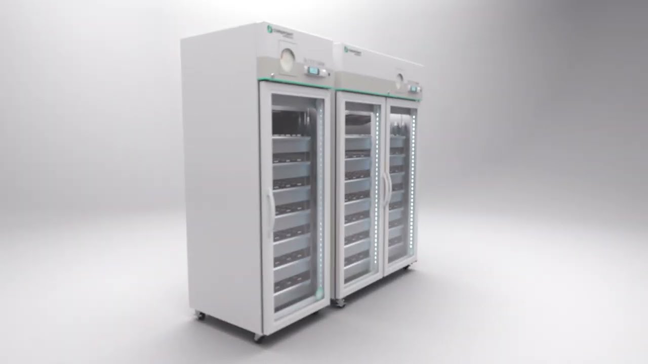 7 cu. ft. Corepoint Scientific™ White Diamond Refrigerator & Freezer  Combination with Auto Defrost Freezer