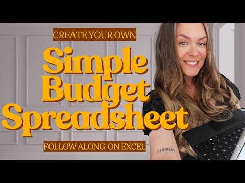 How to Create Your Own Payday Budget Spreadsheet | Step By Step Guide Excel | Simple Budget Tracker