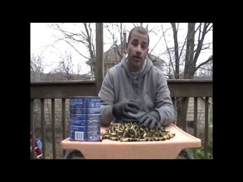 how to scrap Brass bullet casings