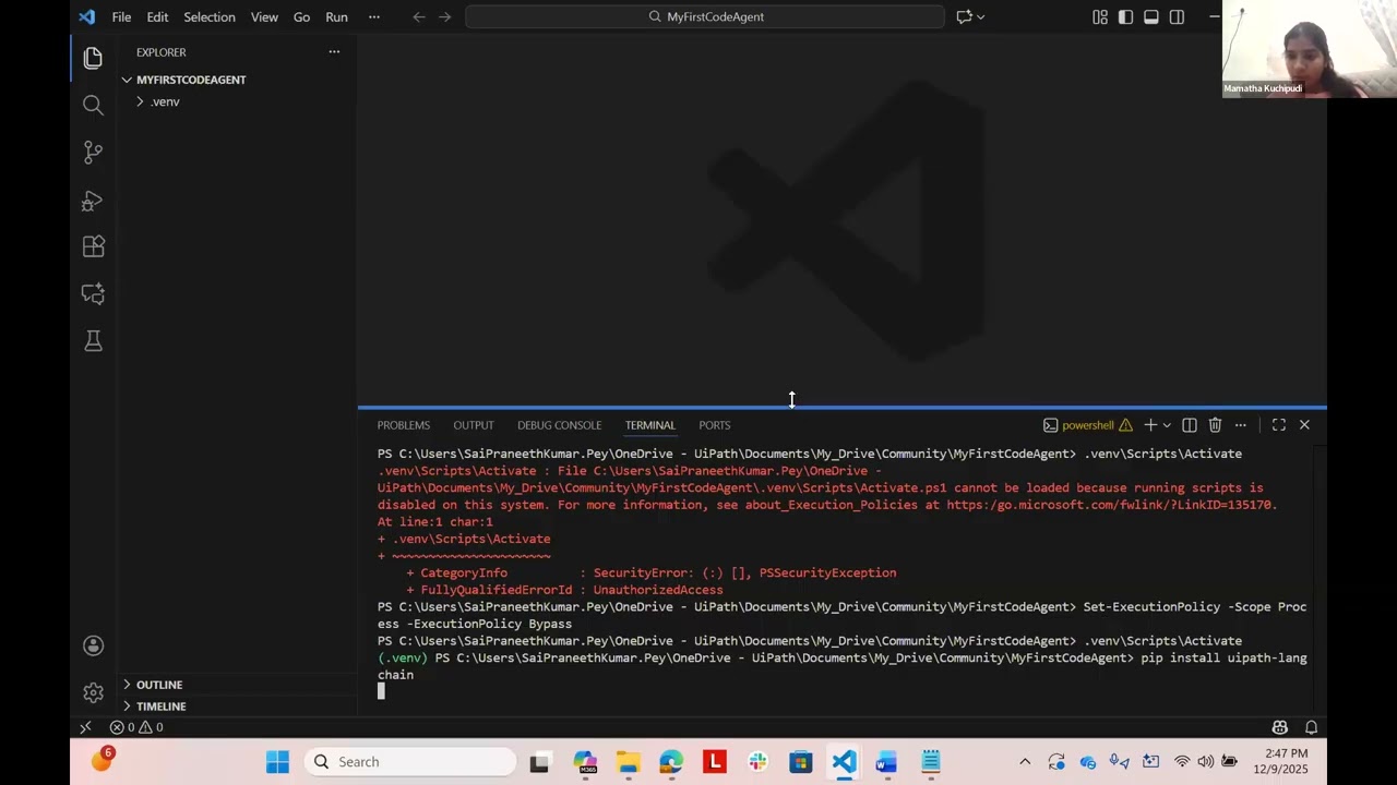 Coded Agents – with UiPath SDK + LangGraph [Virtual Hands-on Workshop]
