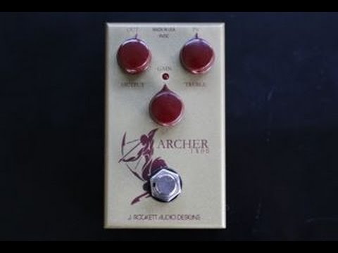 J Rockett Archer Ikon Overdrive Boost OD Pedal JRADD image 2