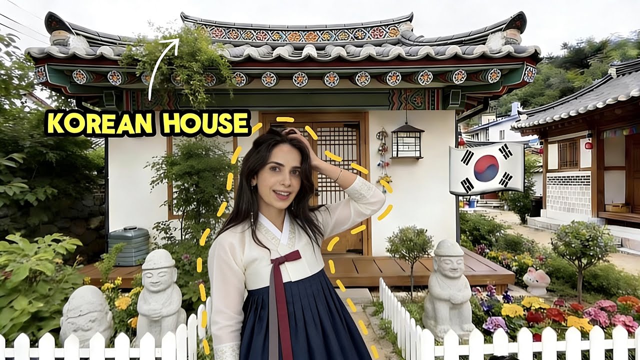 🇰🇷LIVING IN A TRADITIONAL KOREAN HOUSE *hanok* | Ft CORTIS ❤️
